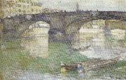 Childe Hassam Ponte Santa Trinita,Florence china oil painting reproduction